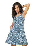 Oomph! One Piece For Women Blue - Md839,Teal Blue,Teal Blue,S