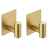 Rise age Adhesive Towel Hooks, Heavy Duty Stick on Towel Hooks for Bathrooms Wall Waterproof Adhesive Shower Hooks for Hanging L