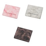 Merishopp 3Pcs Vaccination Card Protector Slim Wallet For Documents Black Pink White| Trendy | Comfortable | Fashionable | Soft