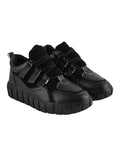 Shoetopia Girls Jm-51 Black Sneaker - 5 Uk (Girls-Jm-51-Black),Black,5,B0CQK6DC6X