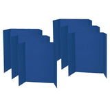 Presentation Board, Blue, Single Wall, 48 x 36, Pack of 6