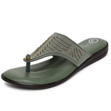 Ortho Joy Fancy Doctor Slipper For Women | Fancy Comfortable Footwear For Women,Green,8,B0BGCF8XDJ