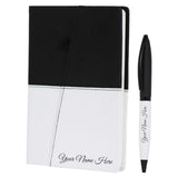 Crownlit Personalised Notes Diary With Personalized Pen, Gift Combo, Size: A5