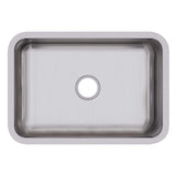 Elkay Dayton Stainless Steel 26-1/2 X 18-1/2 X 8, Single Bowl Undermount Sink