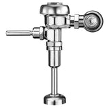 Sloan Regal 186 Exposed Manual Urinal Flushometer, 0.125 GPF Flush Valve - Single Flush, Non-Hold-Open Handle, Fixture Connectio