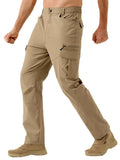 Toplot Men'S Functional Straight-Fit Cargo Pants (Men-Zip-Cargo-5216-Gold-34),Gold,34,B0DQYCXJ6M