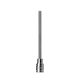Capri Tools 30605 Long 4 mm Hex Bit Socket, 1/4Inch Drive, Metric