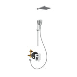 Pulse Showerspas 3008-Ch Chrome Combo Shower System, 2.5 Gpm