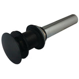 Kingston Brass EV7005 Designer Trimscape 2-Inch Brass Pop-Up Drain Assembly less Overflow, Oil Rubbed Bronze