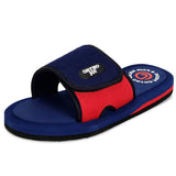 Ortho Joy Extra Soft Doctor Ortho Slippers/Comfortable Slippers For Men || Regular Wear Slippers For Men,Navy Blue-Red,9,B0BJ2GSXH6