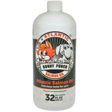 32 oz Salmon Oil for Dogs & Cat's, 100% Pure Atlantic Salmon Oil, Supplemental Fish Oil for Healthy Dog's Coats, Omega 3 Dog Fis