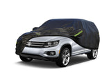 KouKou Waterproof SUV Car Cover Suitable for VW Tiguan from 2007 to 2020, 7 Layers Windproof All Weather Waterproof Outdoor Cove