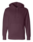 Independent Trading Co. Heavyweight Hooded Sweatshirt - Maroon, M