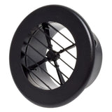 Valterra A/C Register Non-Damp, 4, Black