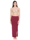 Clovia Womens Petticoat Style Saree Shapewear With Side Slit (Sw0023P15_Purple_Xxl)
