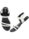Shoetopia Girls Girls-Flat-107 White Flat Sandal - 3 Uk (Girls-Flat-107-White),White,3,B0CQJPPHHX