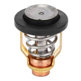Acouto 67F-12411-01 Boat Engine Coolant Thermostat, Fits 4 Stroke F75-F250 Outboards, Automatic Control, Manual, Copper