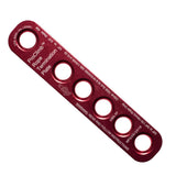 ProClimb 22 kN Rope Termination Plate - Aluminum Rigging Plate for 5/8-3/4 Kernmantle Rope - Anchor Plate for Vertical Lifeline