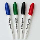 Accuprints Pack Of 4 White Board Markers For White Board Magnetic Dry Erase Markers Fine Tip Low-Odor Whiteboard Markers For Kid