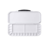 CALANDIS Empty Watercolor Palette Paint Case 18 Wells Beginner Portable Paint Palette | Palettes | Painting Tools & Accessories