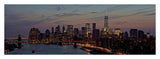 Lower Manhattan At Dusk-Paper Art-38,,X14,,