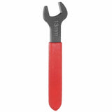 HARFINGTON Single Open End Wrench 13mm Metric 15 Degree Offset Angle U-Shaped Open Ended Spanner Small Flat Head Blackening Wren