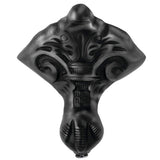 Kingston Brass VCTNB0 Aqua Eden Tub Feet, Matte Black, 9.75 x 8.06 x 4