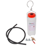 MOTO4U Auxiliary Gas Fuel Tank Universal Motorcycle Gas Tank Repair Tool Kit Auxiliary Fuel Tank 1L with Fuel Hose,Cut Off Valve