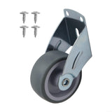 Gate Wheels for Wooden Gate, Gate Caster Wheel for Metal Tube Swing Gate Fence Adjustable Doors Supports Gate Wheel for Heavy Du