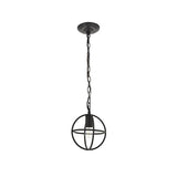 Living District Indoor Modern Home Decorative Bright Ceiling Octavia 1 Light Dark Brown Pendant