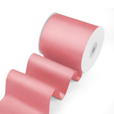 Isaspire 3 Width x 25 Yards Satin Fabric Ribbon, Pink Ribbon Perfect for Wedding Car, Chair Sash, Grand Opening Ceremony, Big Bo