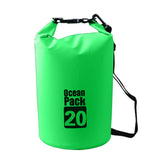 Bear Outdoor Dry Sack/Waterproof Bag for Boating, Kayaking, Hiking, Snowboarding, Camping, Rafting, Fishing and Backpacking (Gre