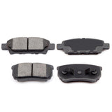 ECCPP D1037-7940 Rear Ceramic Disc Brake Pad Set Fit For Chrysler 200 2011-2014,For Chrysler Sebring 2007-2010,For Dodge Avenger