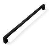 khtumeware 2 Pack 12 Inch Hole Center Kitchen Cabinet Handles, Matte Black Cabinet Pulls Kitchen Cabinet Hardware, Furniture Pul