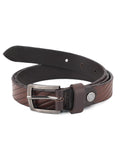 Rai Sahab Brown Leather Metal Buckle Belts For Women, Fashion Waist Band, Ladies Belt, Gift For Women,Ideal For Dresses, Jeans