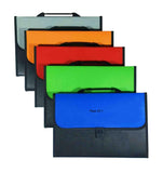 Shining Zon 13 Pocket Expanding File Folder With Label Index, Handle For A4 Foolscap Legal Documents Sorting Durable Long Lastin