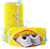 Viraaji Shoe Washing Machine Bag Invisible Zipper Side Opening Shoe Washing Bag For Washer And Dryer, Reusable Shoes Cleaning