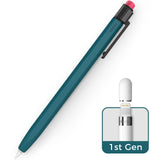 TRONWIN Apple Pencil 1st Generation Case, Silicone Pencil Sleeve Cover Perfect Grip Skin Classic Design with Sturdy Clip Compati