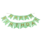 SOI Happy Birthday Toy Banner Set (Green)