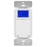 TOPGREENER Digital Astronomic Timer Switch, 7Day Programmable Sunrise Sunset Timer for Lights, Fans, & Motors, SinglePole or 3