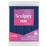 Sculpey Premo Polymer Oven-Bake Clay, Navy, Non Toxic, 2 oz. bar, Great for Jewelry Making, Holiday, DIY, Mixed Media and Home d