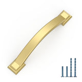 AOOTOCH 10 Pack 3.75 Inch Cabinet Handles Gold Cabinet Pulls
