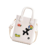 Calandis Beach Bag For Women Washable Fashion Cute Tote Bag For Summer Travel Outdoor White | Womens Handbags & Bags