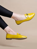Shoetopia Pointed Toe Flat Yellow Belly For Women & Girls /Eu37,Yellow,4,B0F9FLFV56