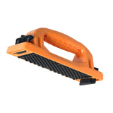 POWERTEC Grab Push Block with Retractable Holder, Anti-Slip Pad & Offset Handle for Improves Control. Ideal for Table Saws, Rout