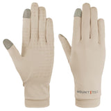 MOUNT TEC Unisex Summer Touch Screen UV Protective UPF 50+ Cool Sunblock Glove for Sailing Golfing Boating Fishing Hiking Advent