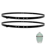 Vankey Hinge Band for Large Green Egg, Hevay Duty 304 Stainless Steel Band for Green Egg Accessories,Split Hinge Replacement for