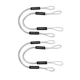 Extreme Max 3006.3252 BoatTector Bungee Dock Line Value 4-Pack - 5', White
