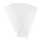 PH PandaHall 500 pcs 9x3 inch Clear Top Open Long Flat Plastic Candy Gift Treat Bags for Small Homemade Arts Party Favor Bags