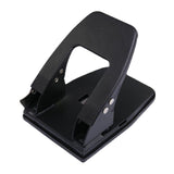 Ujeavette 2 Hole Punch Portable Metal Home Office Supplies Comfort Handle Hole Puncher No Prong Fastener|Stamp Puncher Punching